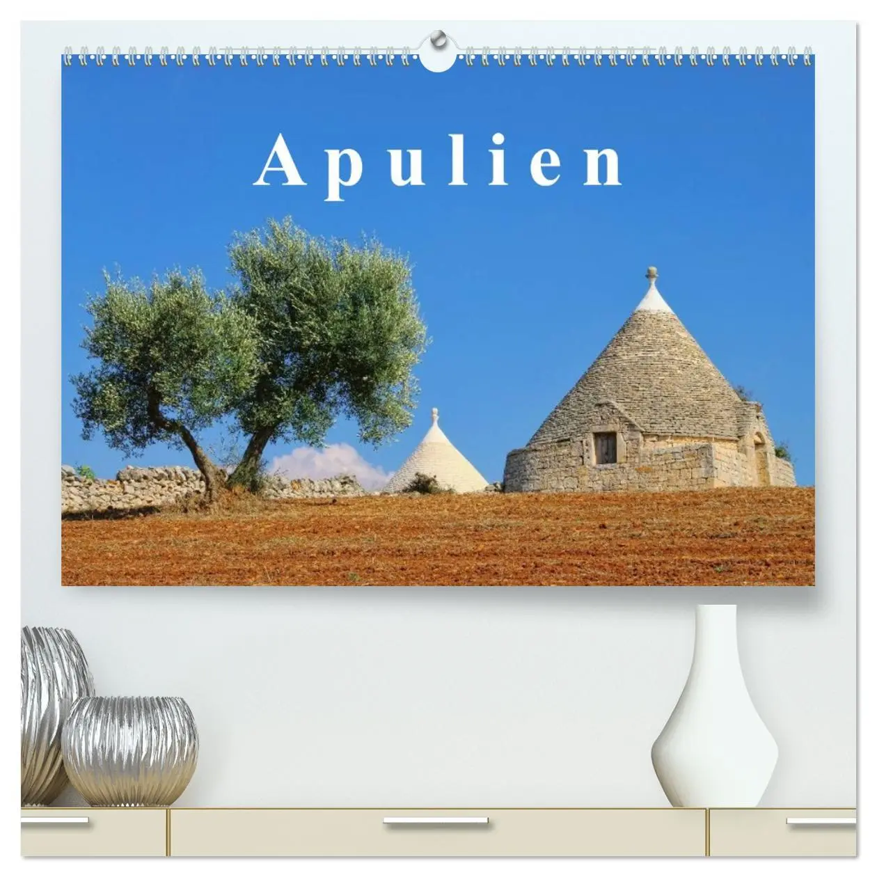 Cover: 9783516108361 | Apulien (hochwertiger Premium Wandkalender 2026 DIN A2 quer),...