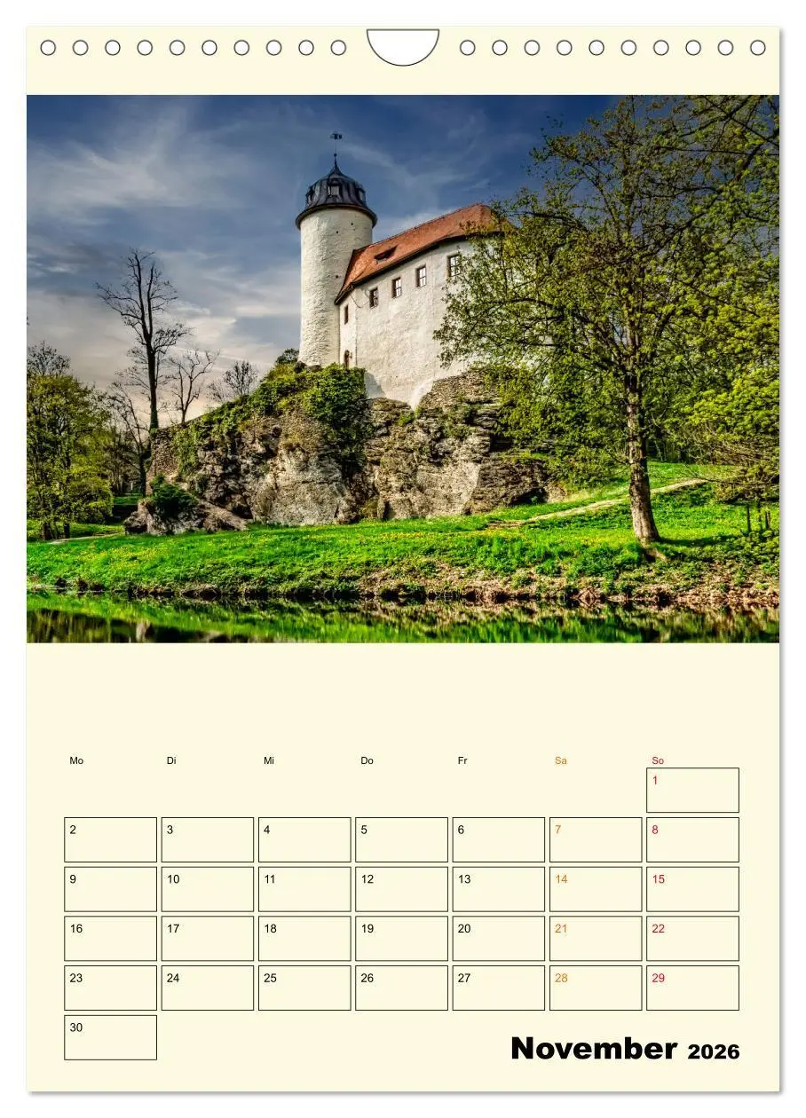 Bild: 9783516348361 | Mein Sachsen (Wandkalender 2026 DIN A4 hoch), CALVENDO Monatskalender