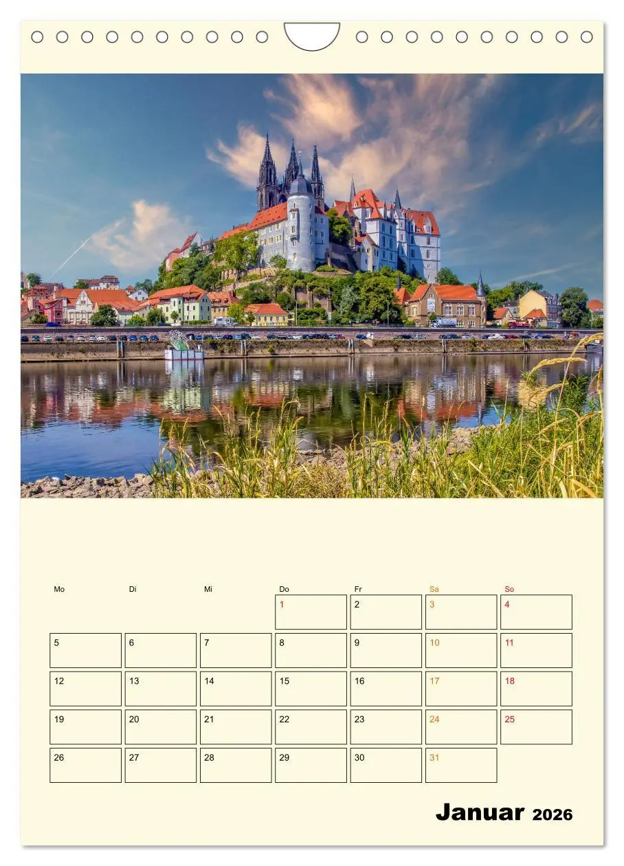 Bild: 9783516348361 | Mein Sachsen (Wandkalender 2026 DIN A4 hoch), CALVENDO Monatskalender