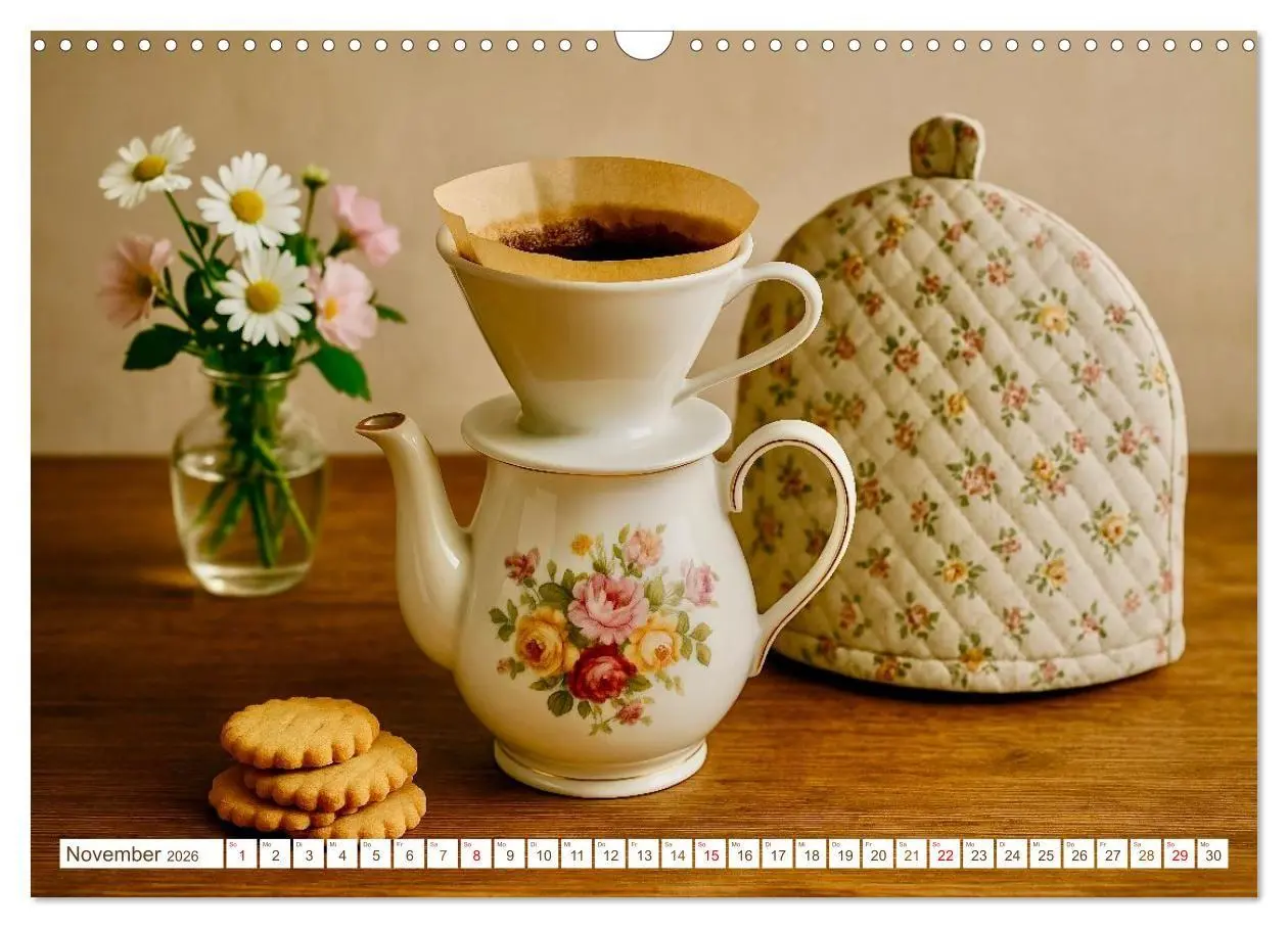 Bild: 9783516658361 | Heißer Kaffee (Wandkalender 2026 DIN A3 quer), CALVENDO Monatskalender