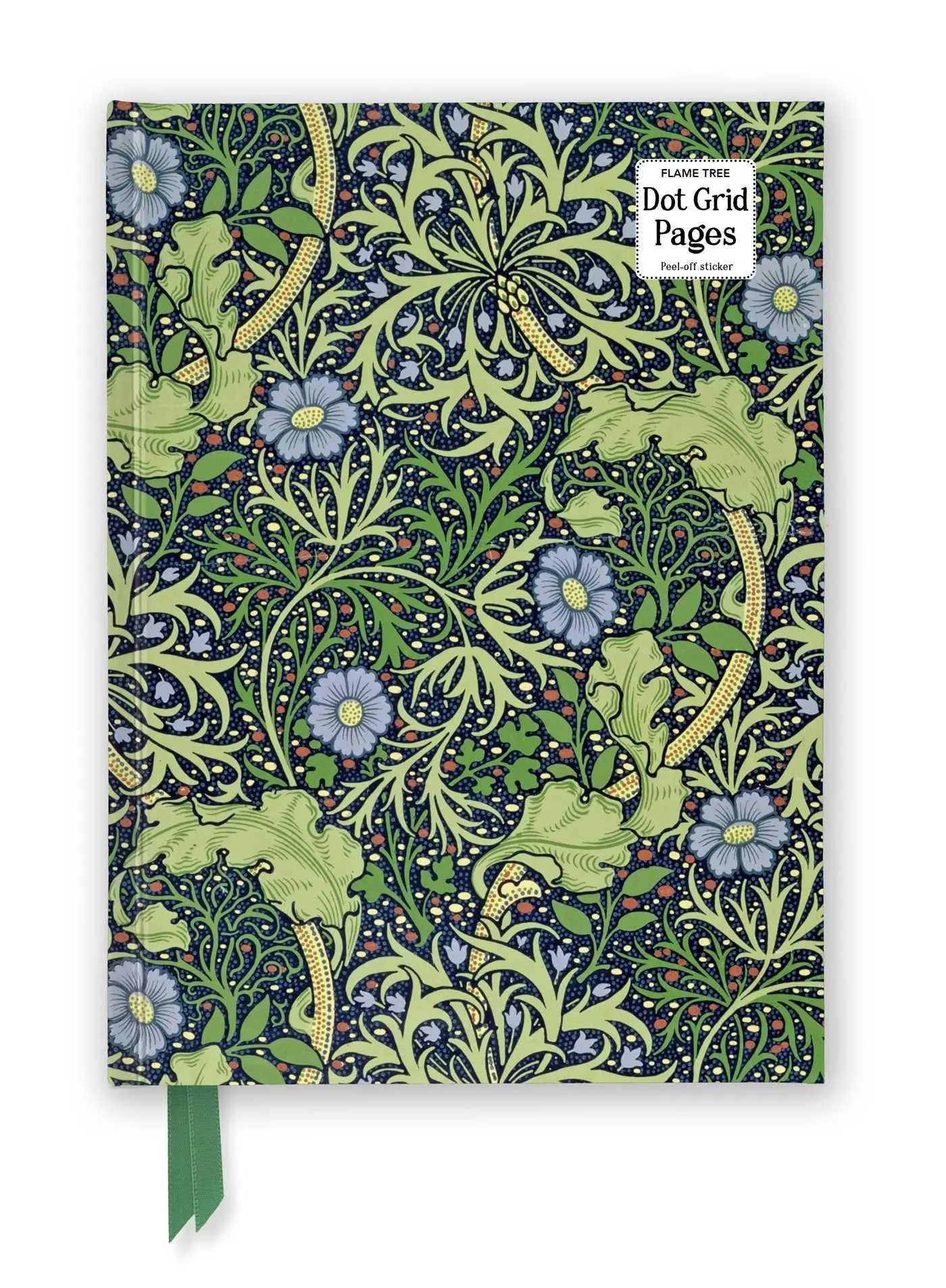 William Morris: Seaweed (Foiled Dot Grid Journal)