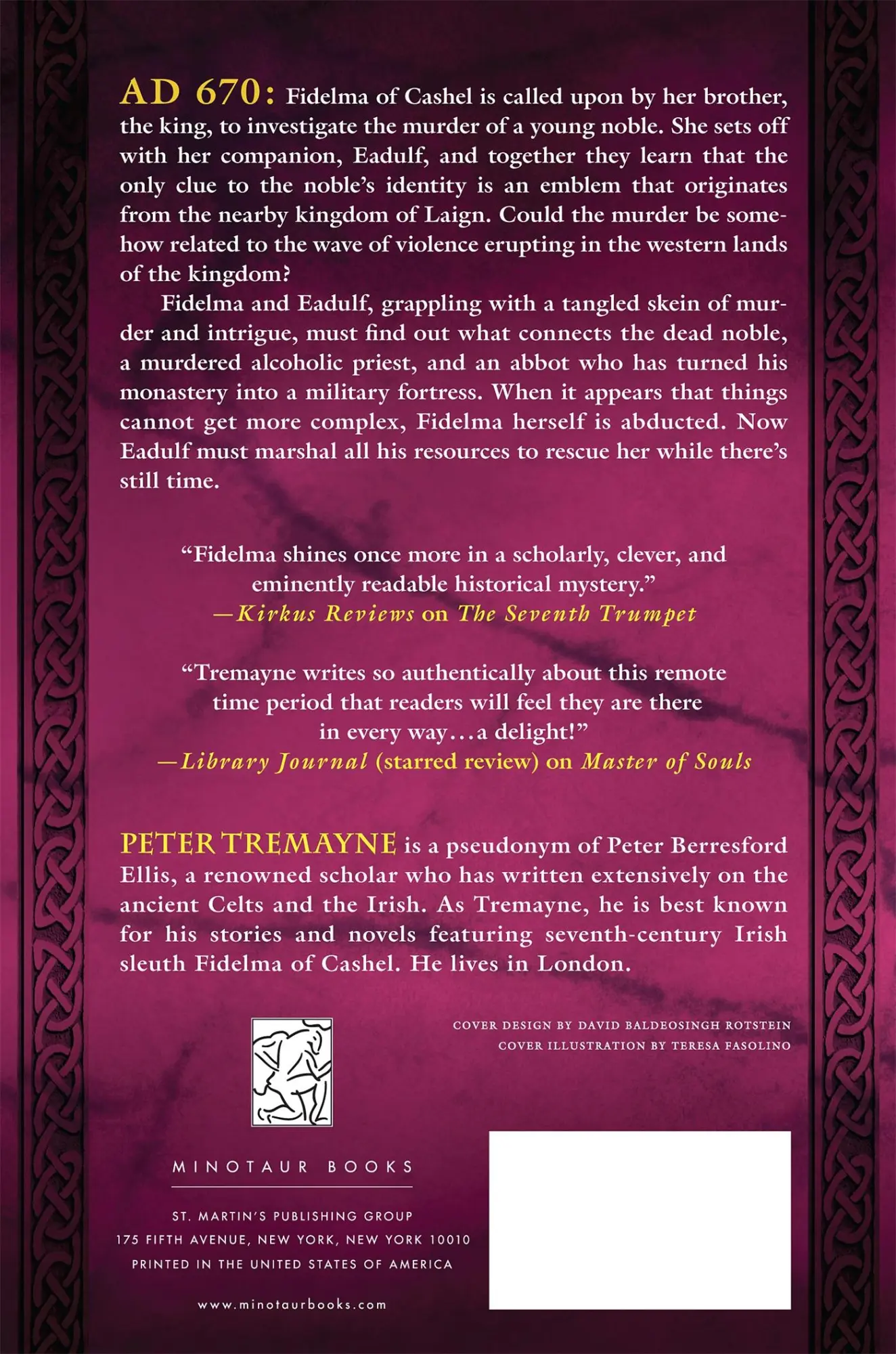 Rückseite: 9781250048561 | THE SEVENTH TRUMPET | Peter Tremayne | Taschenbuch | Englisch | 2014