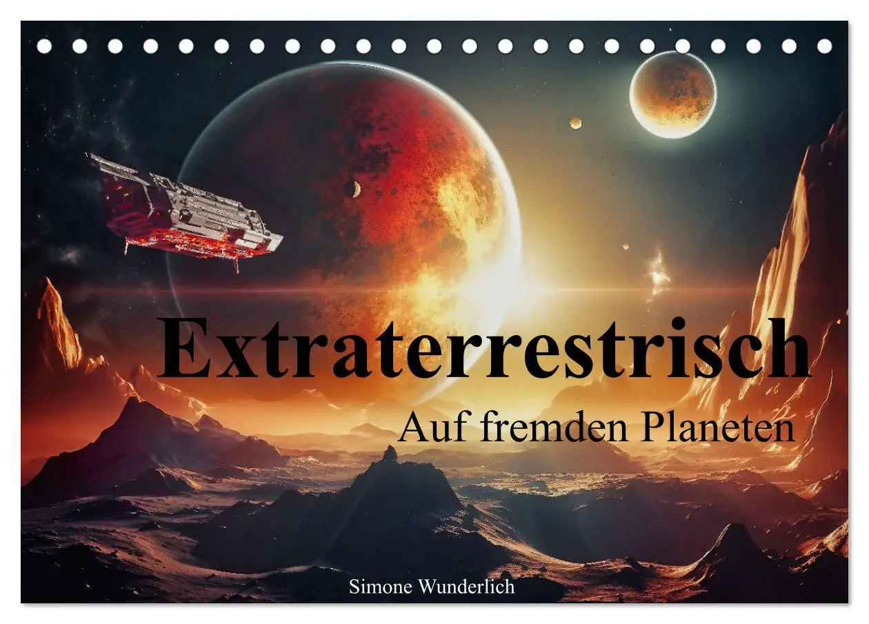 Cover: 9783457478561 | Extraterrestrisch - Auf fremden Planeten (Tischkalender 2026 DIN A5...