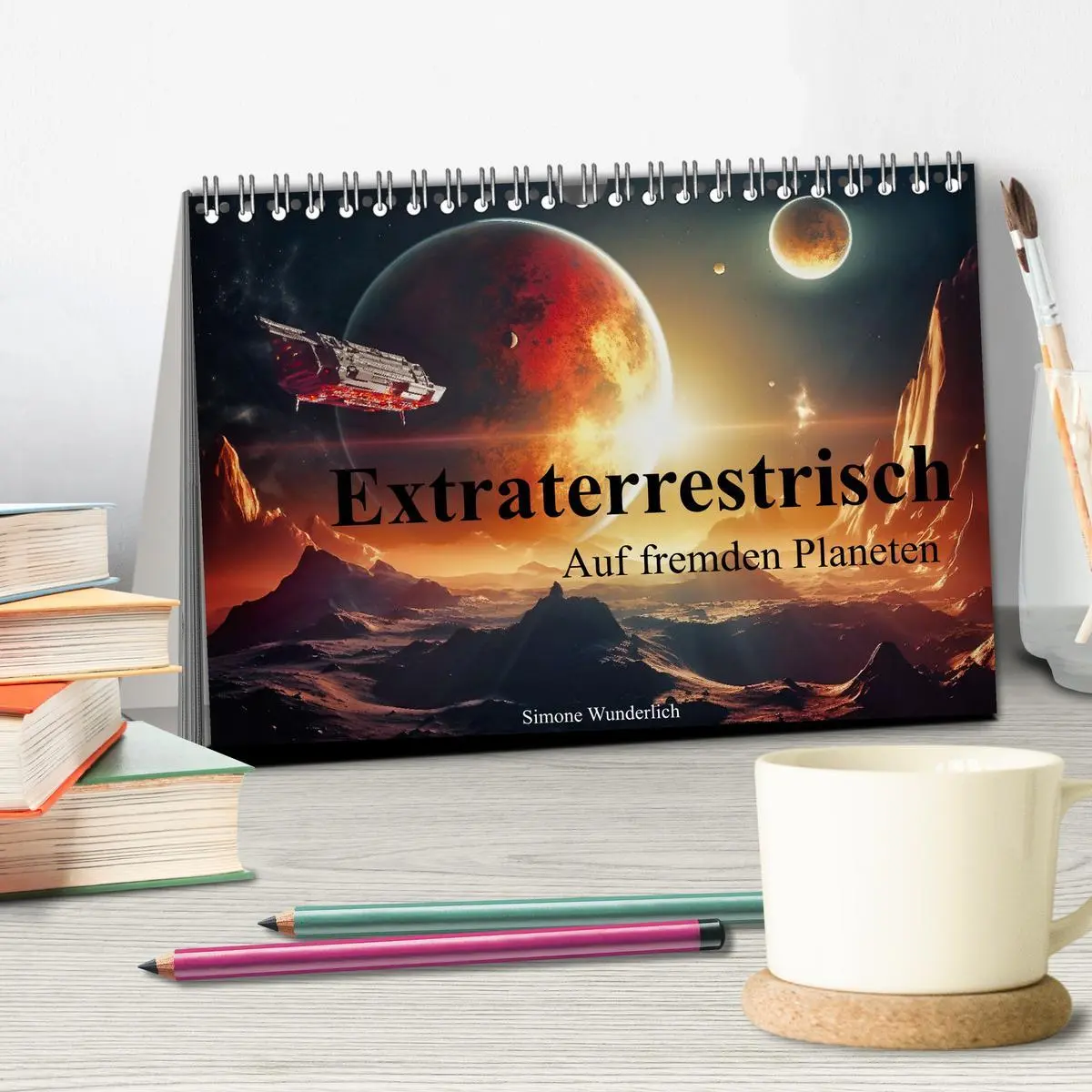 Bild: 9783457478561 | Extraterrestrisch - Auf fremden Planeten (Tischkalender 2026 DIN A5...
