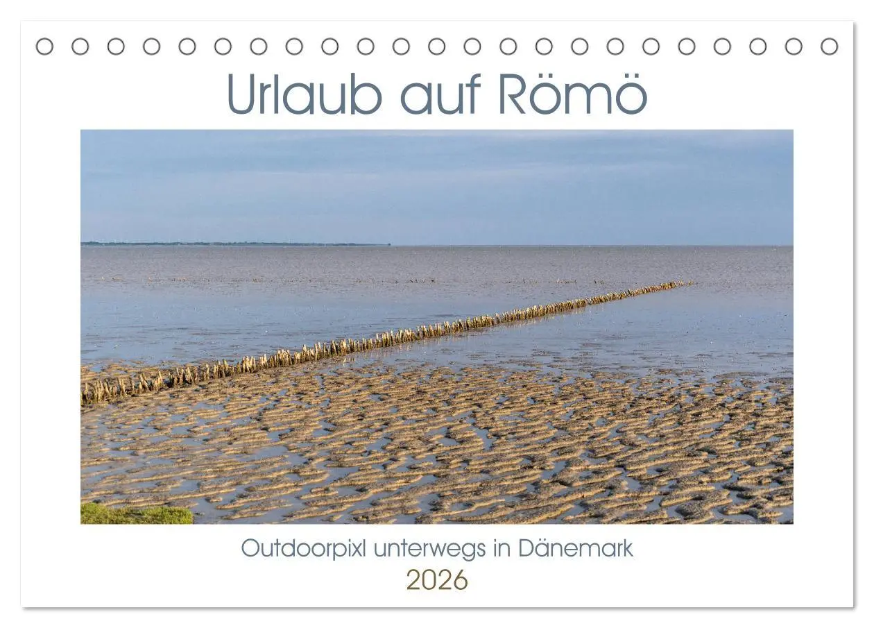 Cover: 9783457788561 | Urlaub auf Römö (Tischkalender 2026 DIN A5 quer), CALVENDO...