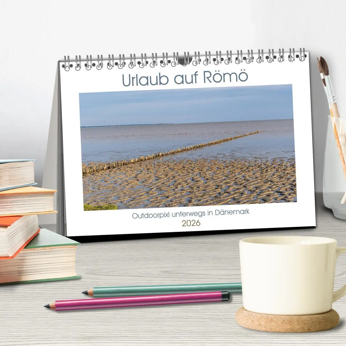 Bild: 9783457788561 | Urlaub auf Römö (Tischkalender 2026 DIN A5 quer), CALVENDO...