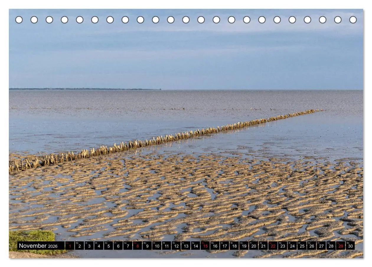 Bild: 9783457788561 | Urlaub auf Römö (Tischkalender 2026 DIN A5 quer), CALVENDO...