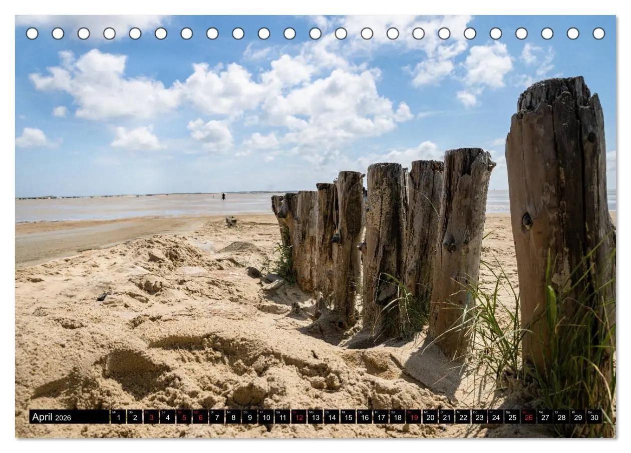 Bild: 9783457788561 | Urlaub auf Römö (Tischkalender 2026 DIN A5 quer), CALVENDO...