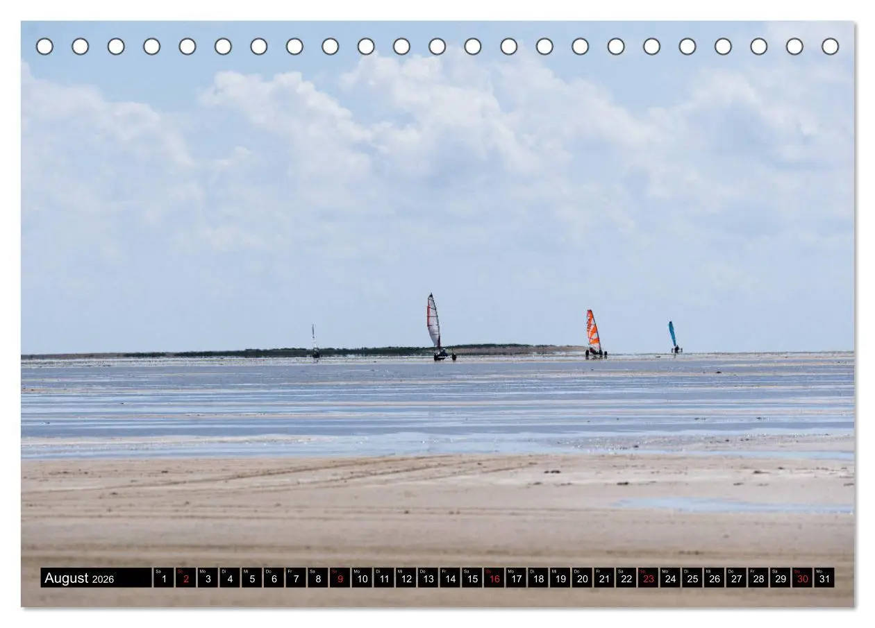 Bild: 9783457788561 | Urlaub auf Römö (Tischkalender 2026 DIN A5 quer), CALVENDO...