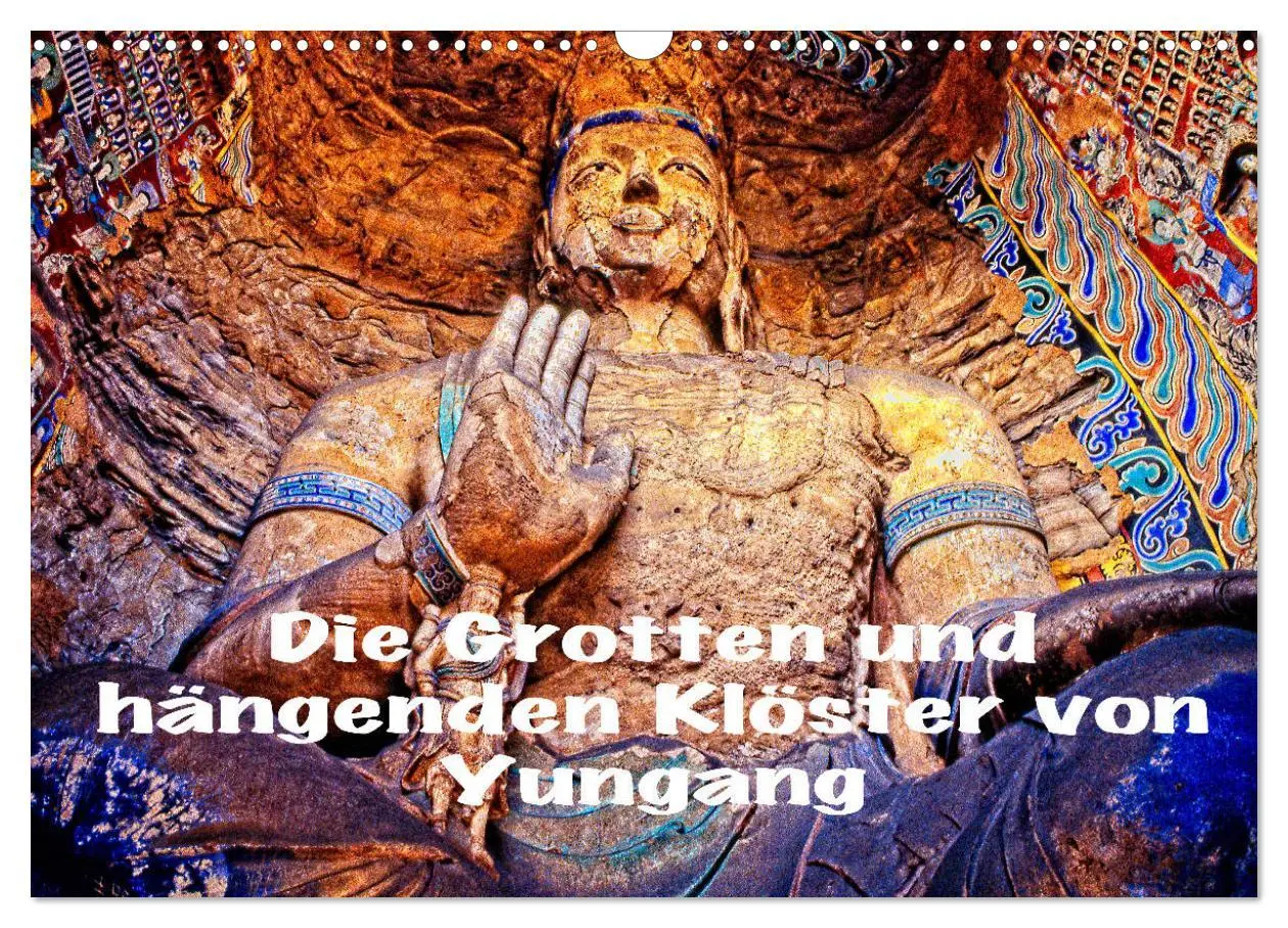 Cover: 9783457858561 | Die Grotten und hängenden Klöster von Yungang (Wandkalender 2026...