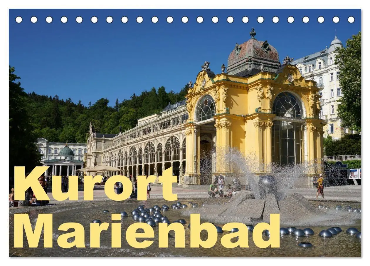 Cover: 9783569278561 | Kurort Marienbad (Tischkalender 2027 DIN A5 quer), CALVENDO...