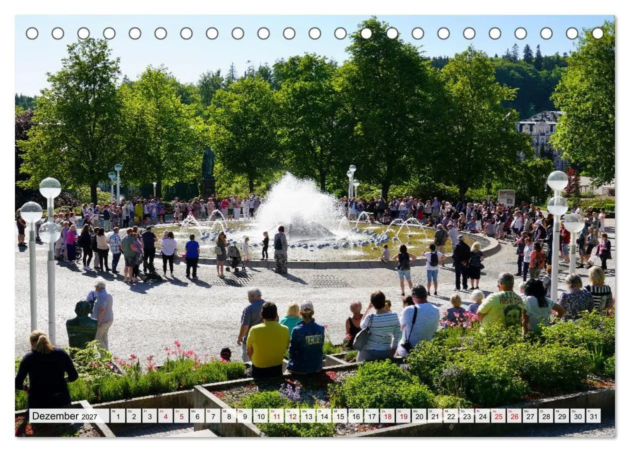 Bild: 9783569278561 | Kurort Marienbad (Tischkalender 2027 DIN A5 quer), CALVENDO...