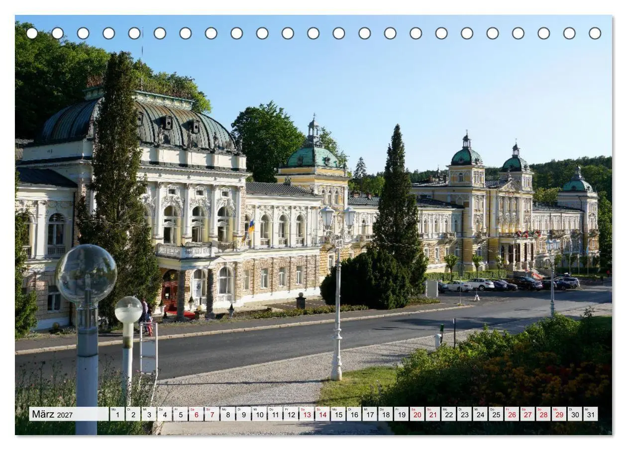 Bild: 9783569278561 | Kurort Marienbad (Tischkalender 2027 DIN A5 quer), CALVENDO...