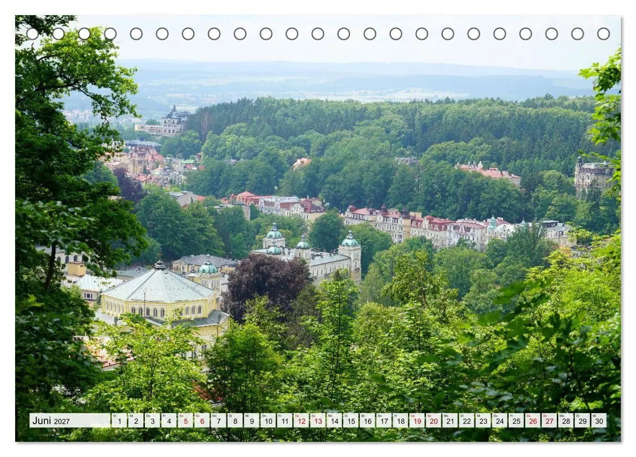 Bild: 9783569278561 | Kurort Marienbad (Tischkalender 2027 DIN A5 quer), CALVENDO...