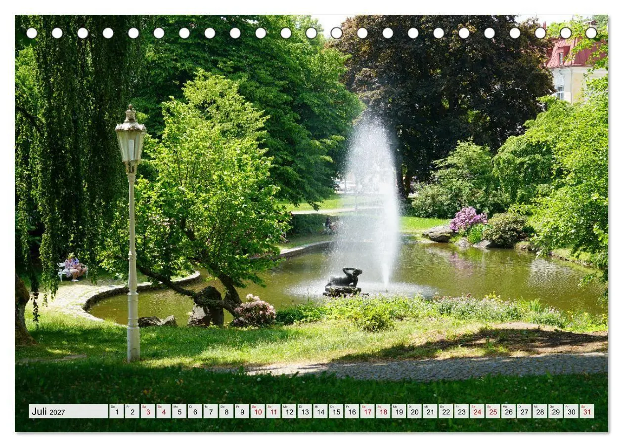Bild: 9783569278561 | Kurort Marienbad (Tischkalender 2027 DIN A5 quer), CALVENDO...