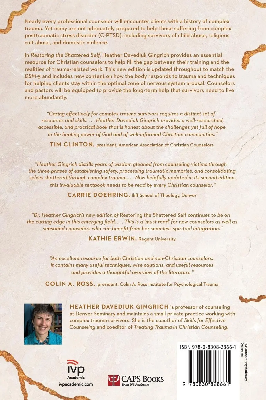 Rückseite: 9780830828661 | Restoring the Shattered Self | Heather Davediuk Gingrich | Taschenbuch