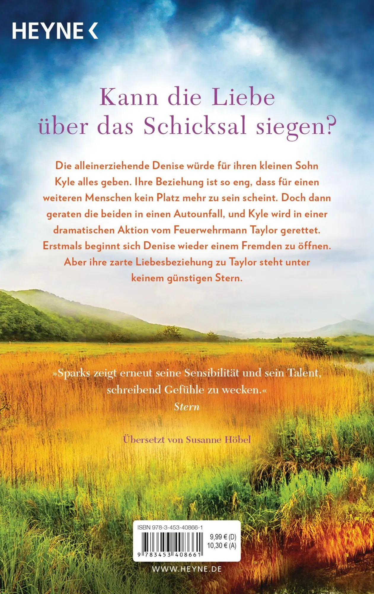 Bild: 9783453408661 | Das Schweigen des Glücks | Nicholas Sparks | Taschenbuch | 399 S.