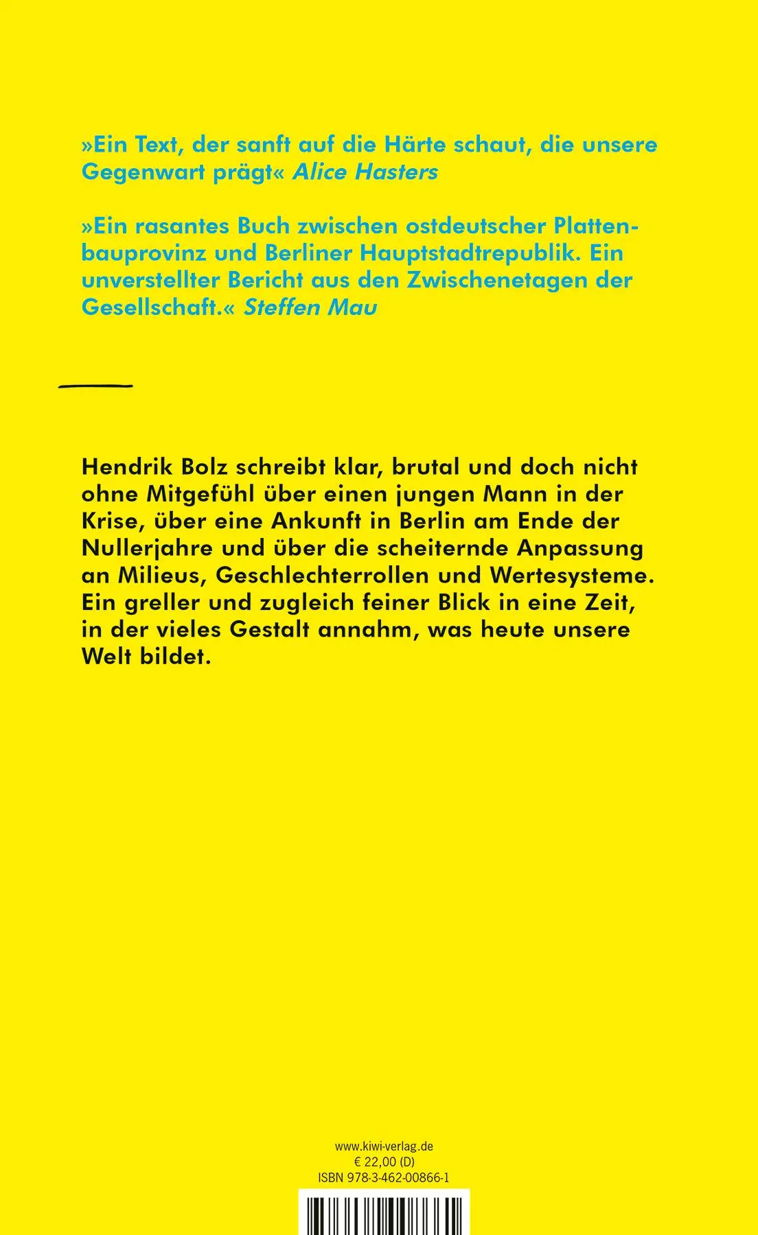 Rückseite: 9783462008661 | Aus Ruinen | Junger Mann in Krisenzeiten | Hendrik Bolz | Buch | 2026