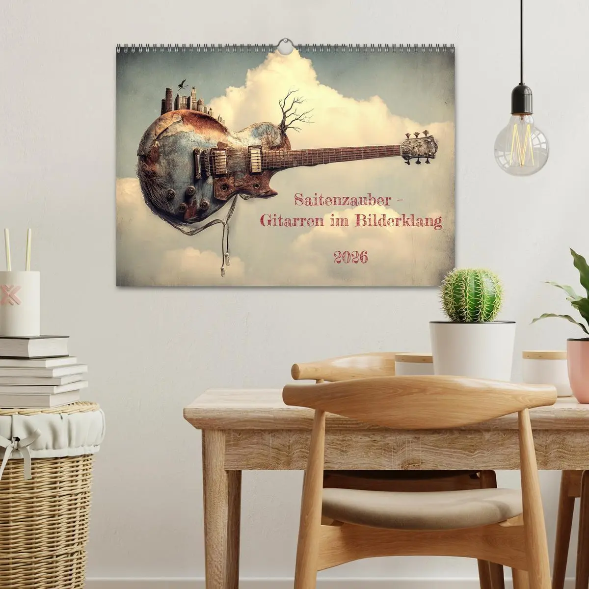 Bild: 9783516628661 | Saitenzauber - Gitarren im Bilderklang (Wandkalender 2026 DIN A3...