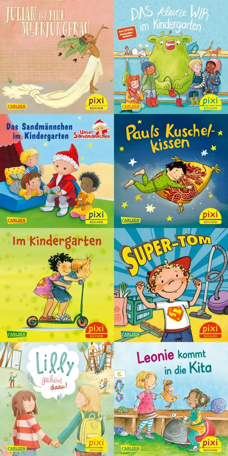 Cover: 9783551038661 | Pixi-8er-Set 286: Pixis bunter Kindergarten (8x1 Exemplar) | diverse Cover: 9783551038661 | Pixi-8er-Set 286: Pixis bunter Kindergarten (8x1 Exemplar) | diverse