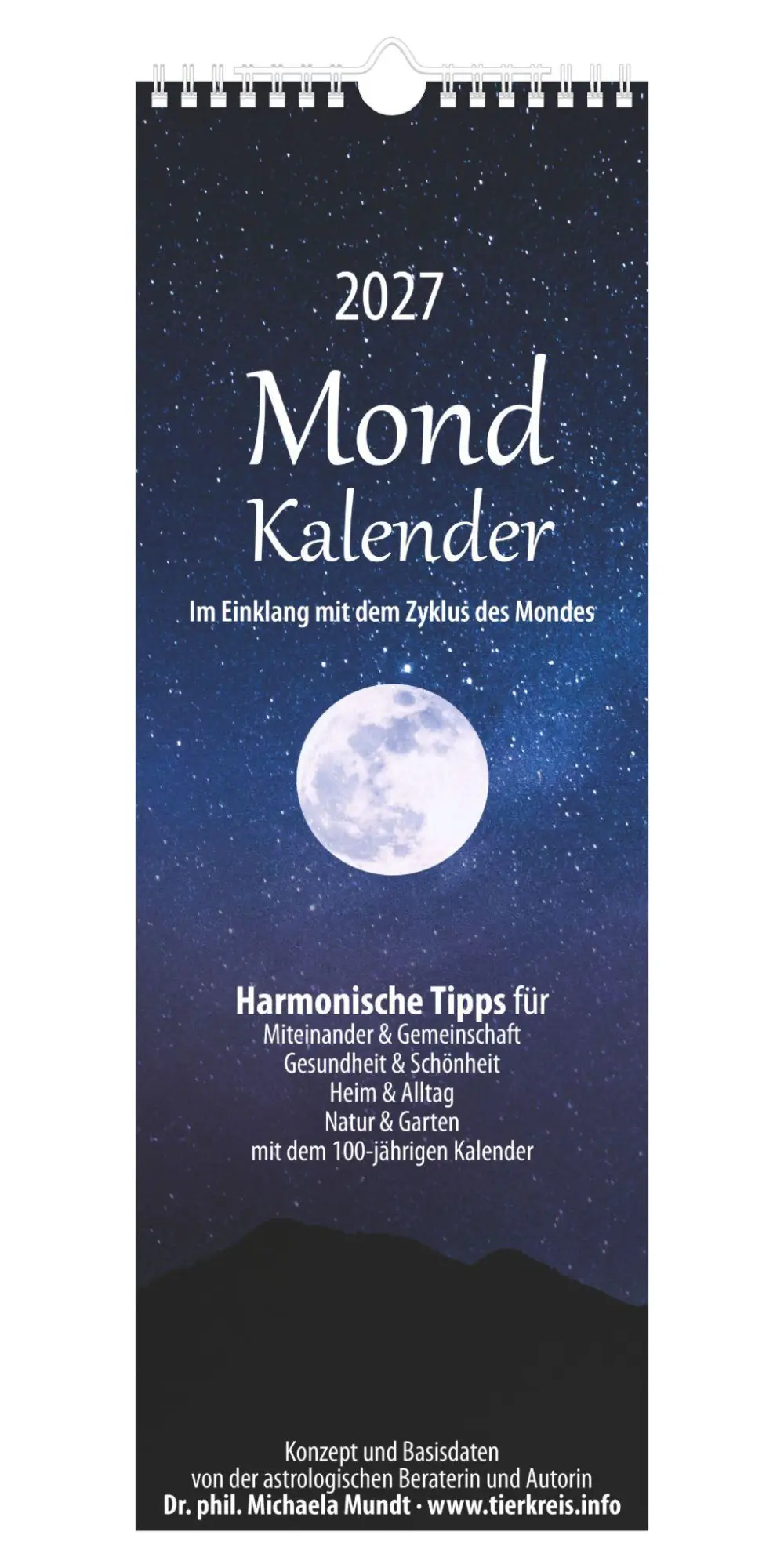 Cover: 4069095018761 | Mondkalender 2027 | Neumann Verlage GmbH &amp; Co KG | Kalender | 14 S.
