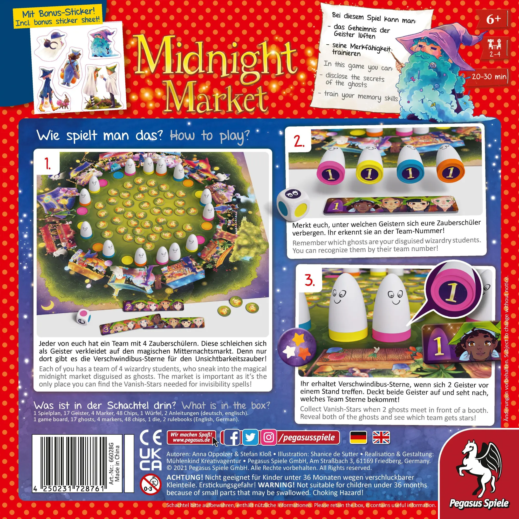 Bild: 4250231728761 | Midnight Market | Anna Oppolzer | Spiel | Brettspiel | 66028G | 2022