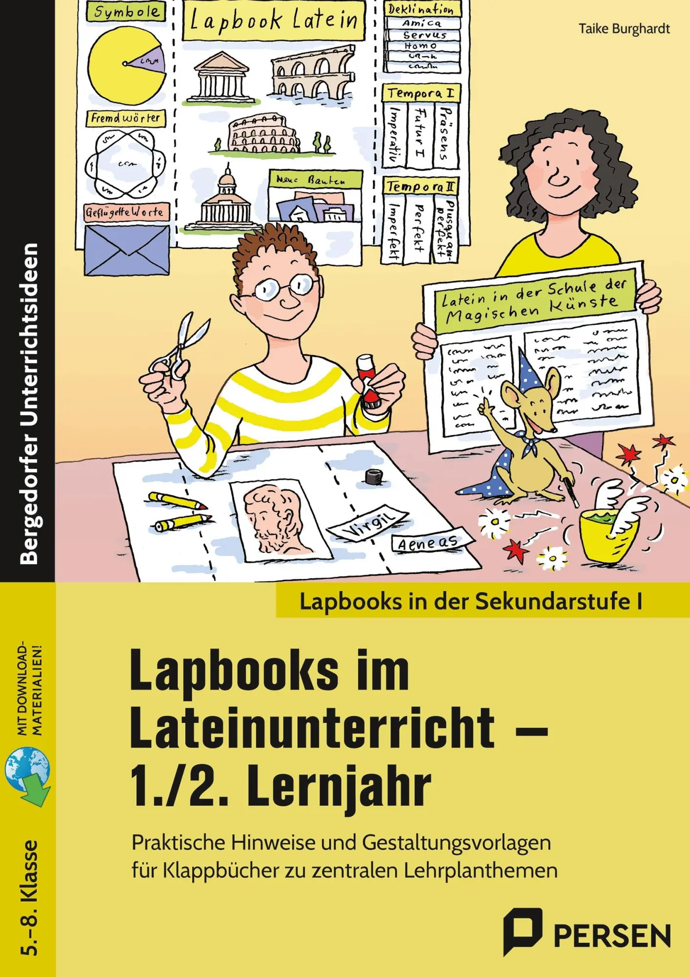 Cover: 9783403208761 | Lapbooks im Lateinunterricht - 1./2. Lernjahr | Burghardt | Bundle