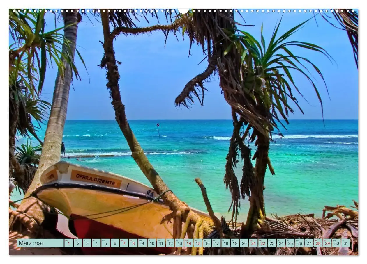 Bild: 9783457458761 | Sri Lanka, Palmen, Strand und Meer (hochwertiger Premium...