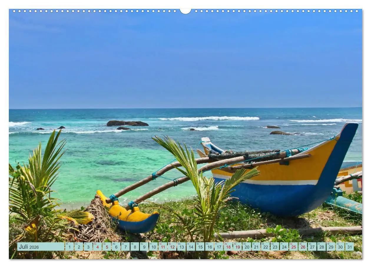 Bild: 9783457458761 | Sri Lanka, Palmen, Strand und Meer (hochwertiger Premium...
