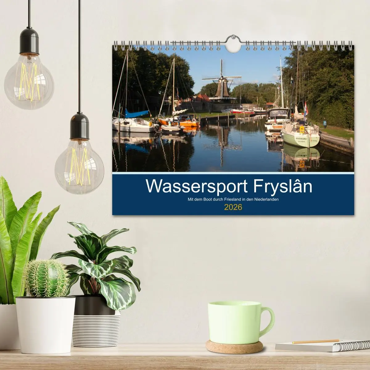 Bild: 9783457838761 | Wassersport Fryslân (Wandkalender 2026 DIN A4 quer), CALVENDO...