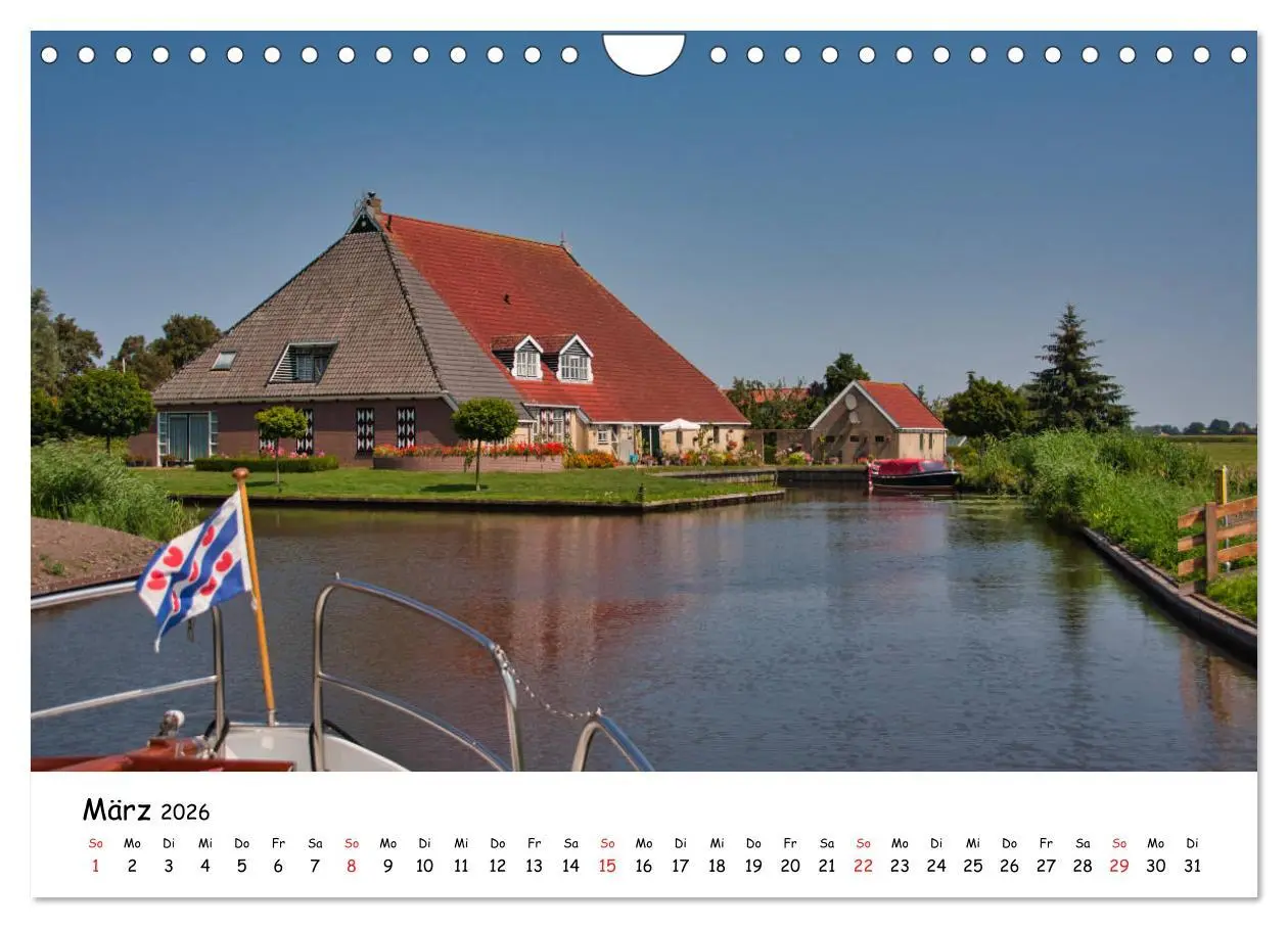 Bild: 9783457838761 | Wassersport Fryslân (Wandkalender 2026 DIN A4 quer), CALVENDO...