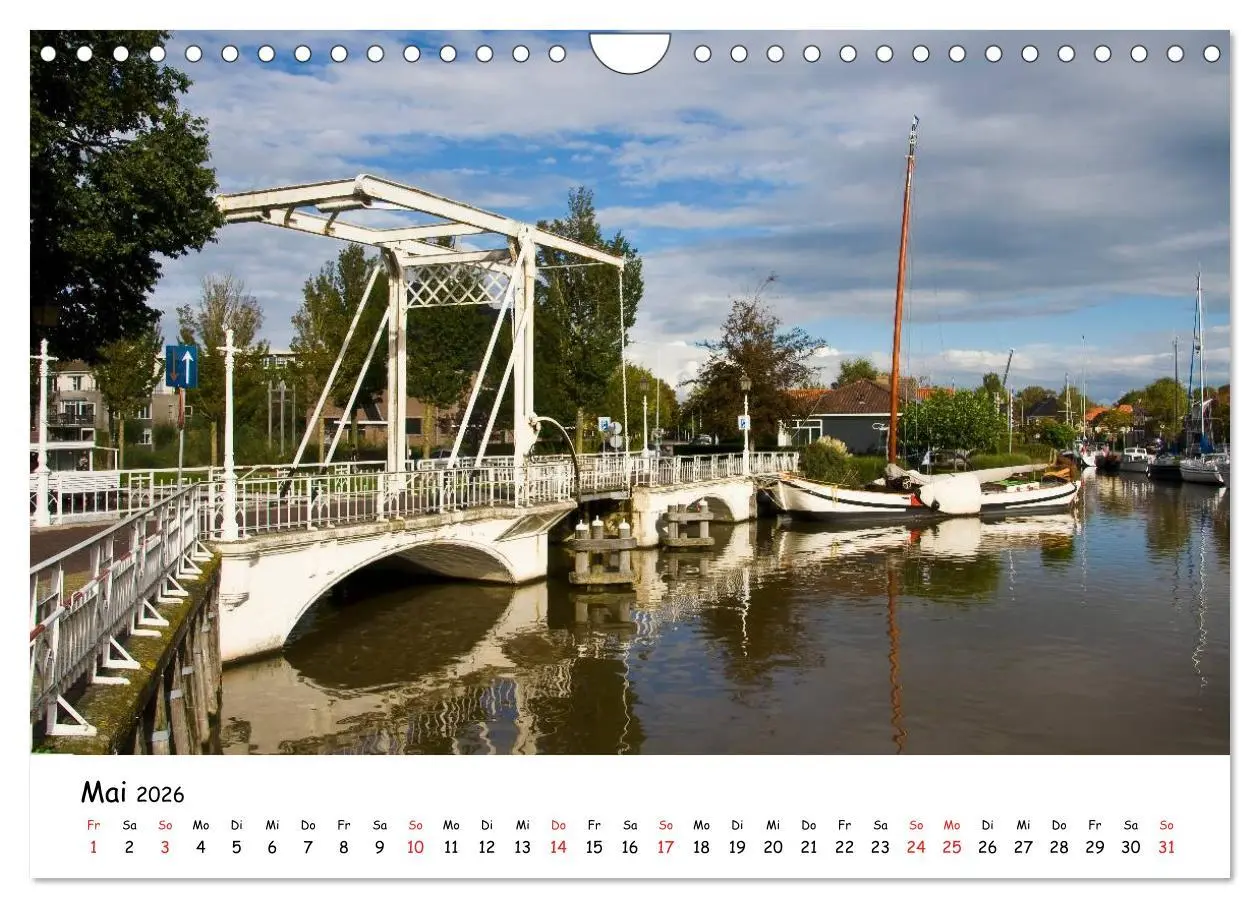 Bild: 9783457838761 | Wassersport Fryslân (Wandkalender 2026 DIN A4 quer), CALVENDO...
