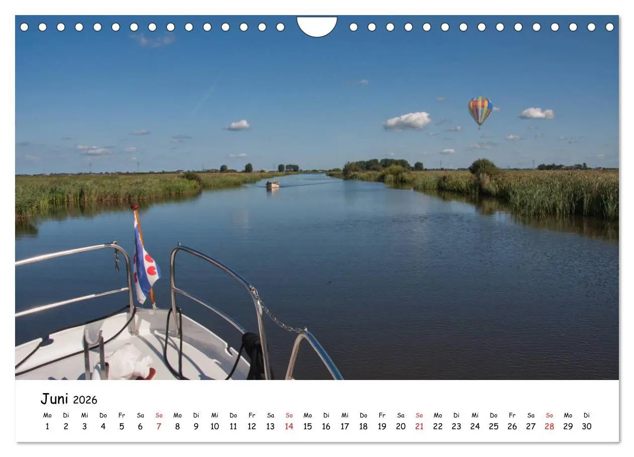 Bild: 9783457838761 | Wassersport Fryslân (Wandkalender 2026 DIN A4 quer), CALVENDO...