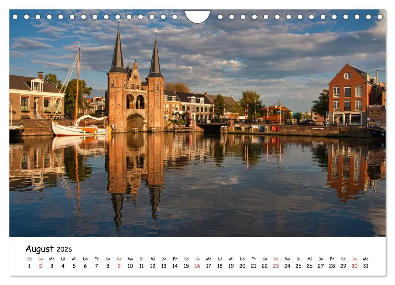 Bild: 9783457838761 | Wassersport Fryslân (Wandkalender 2026 DIN A4 quer), CALVENDO...