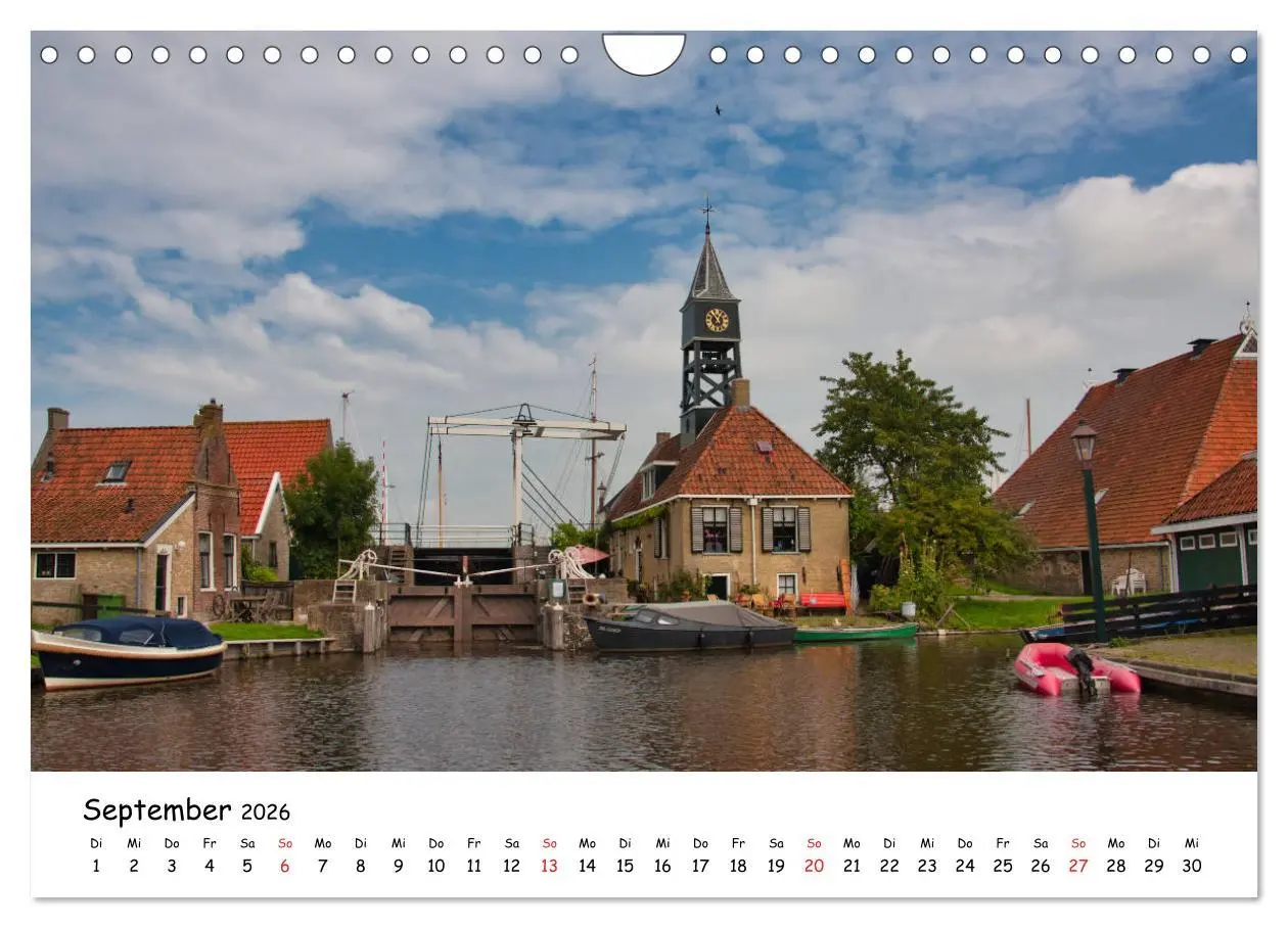 Bild: 9783457838761 | Wassersport Fryslân (Wandkalender 2026 DIN A4 quer), CALVENDO...