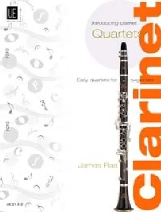Cover: 9783702428761 | Introducing Clarinet Quartets | James Rae | Introducing Clarinet