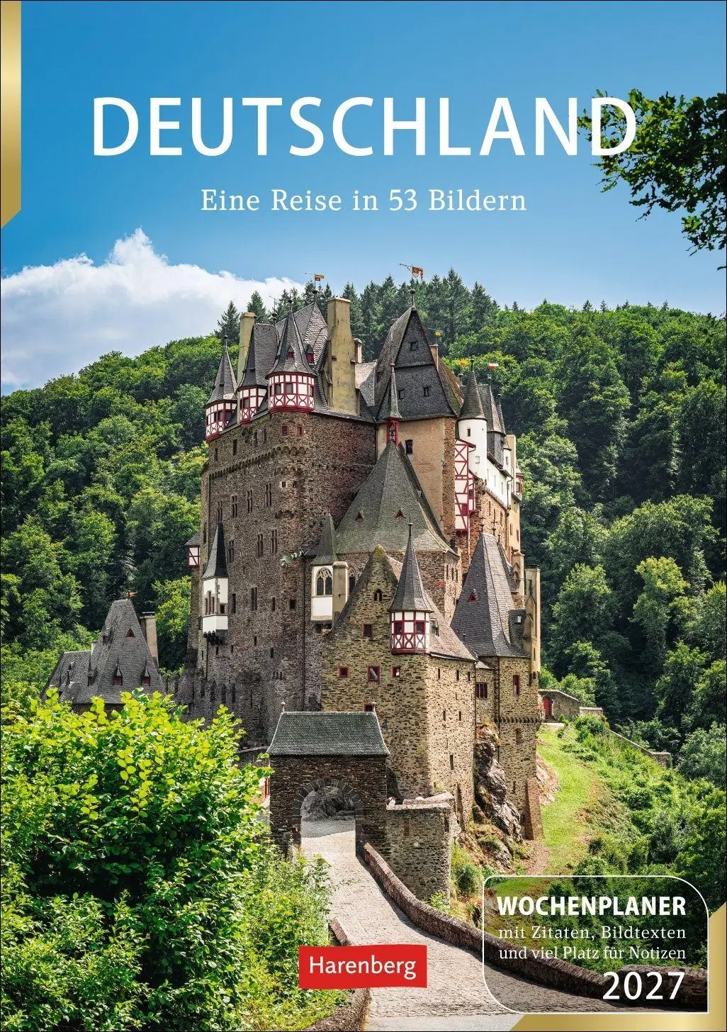 Cover: 9783840038761 | Deutschland Wochenplaner 2027 - Eine Reise in 53 Bildern | Issel