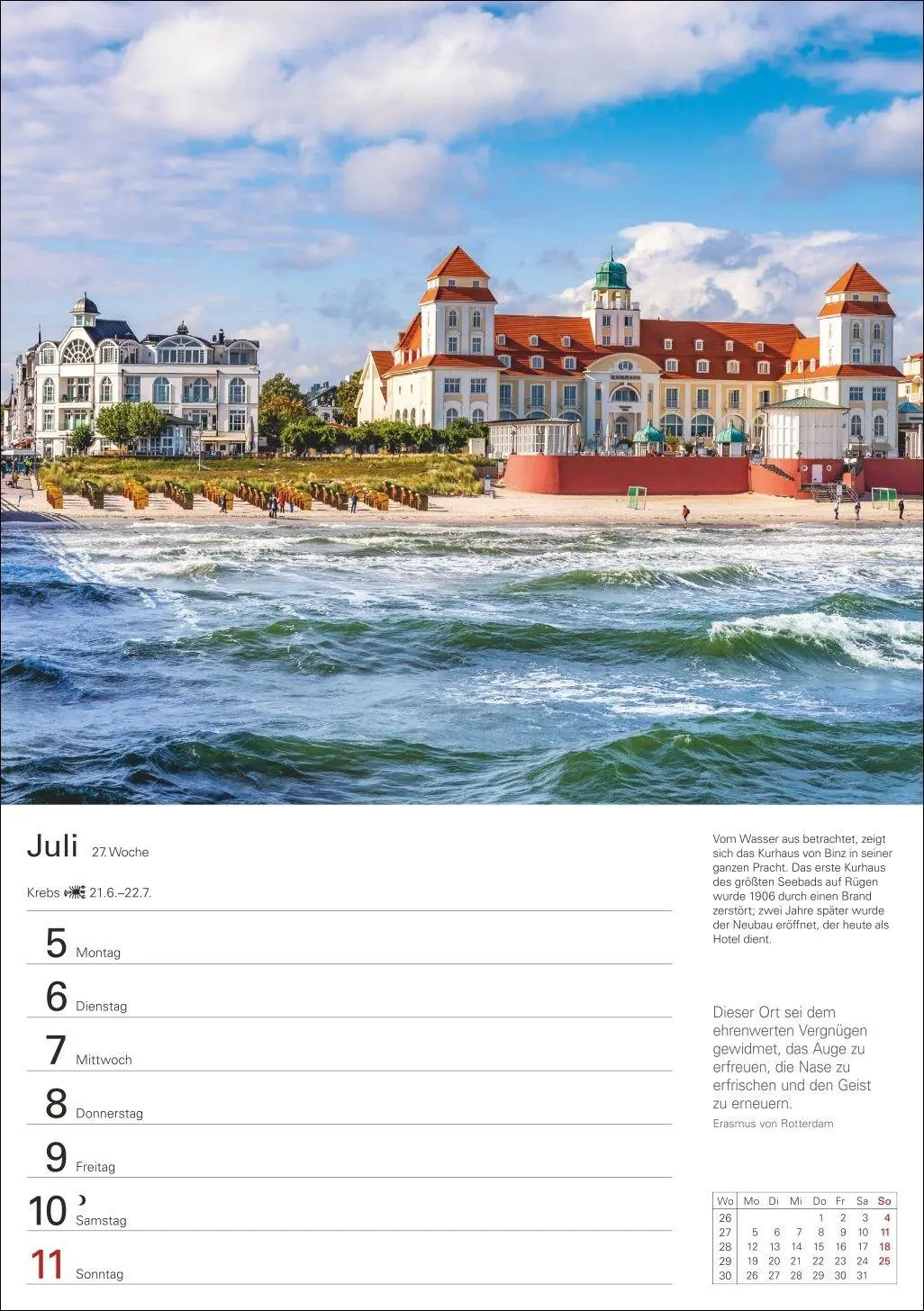 Bild: 9783840038761 | Deutschland Wochenplaner 2027 - Eine Reise in 53 Bildern | Issel