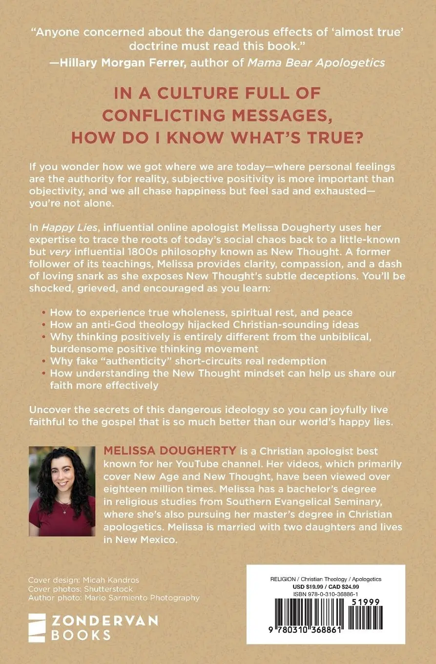 Rückseite: 9780310368861 | Happy Lies | Melissa Dougherty | Taschenbuch | Englisch | 2025