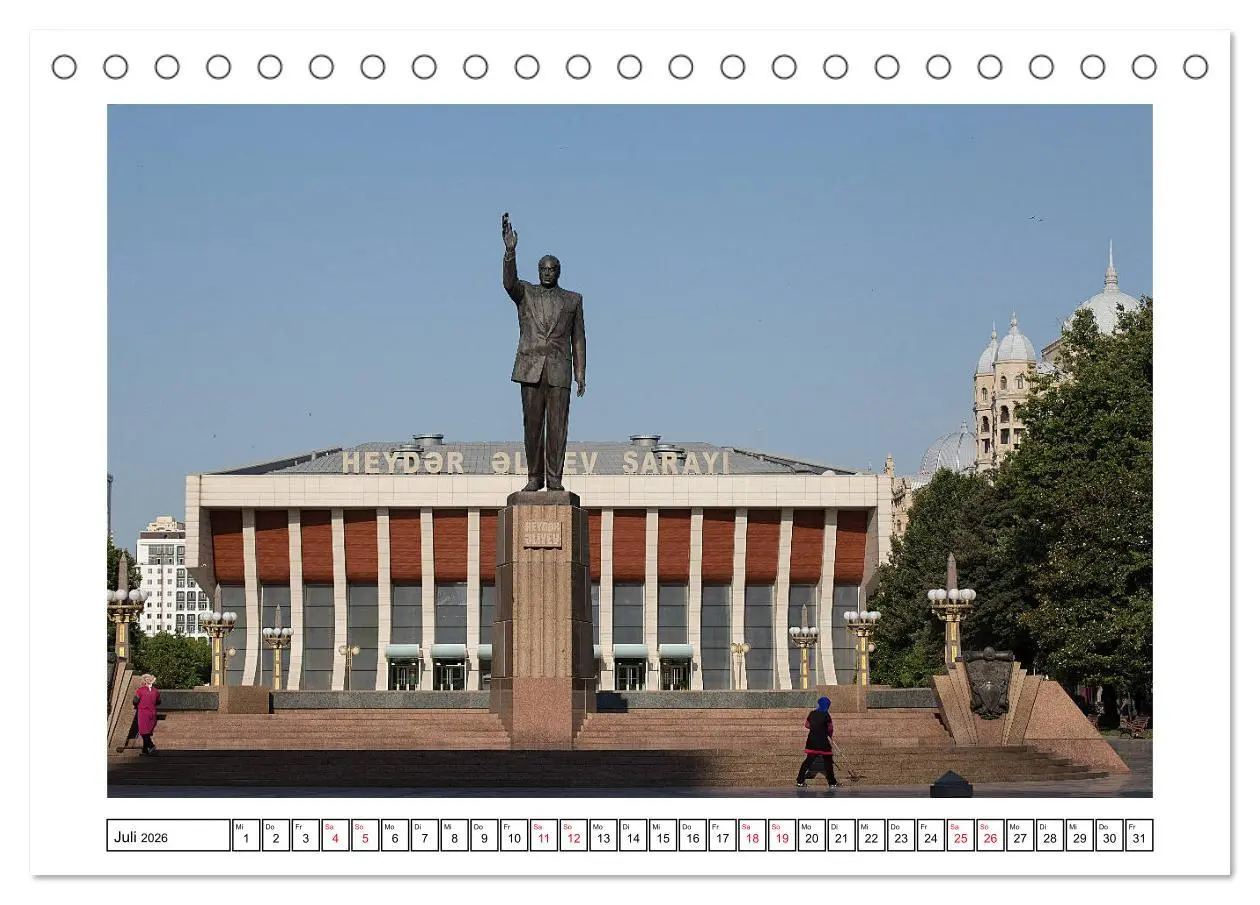 Bild: 9783457758861 | Baku - Erdöl, Sozialismus und Welterbe (Tischkalender 2026 DIN A5...