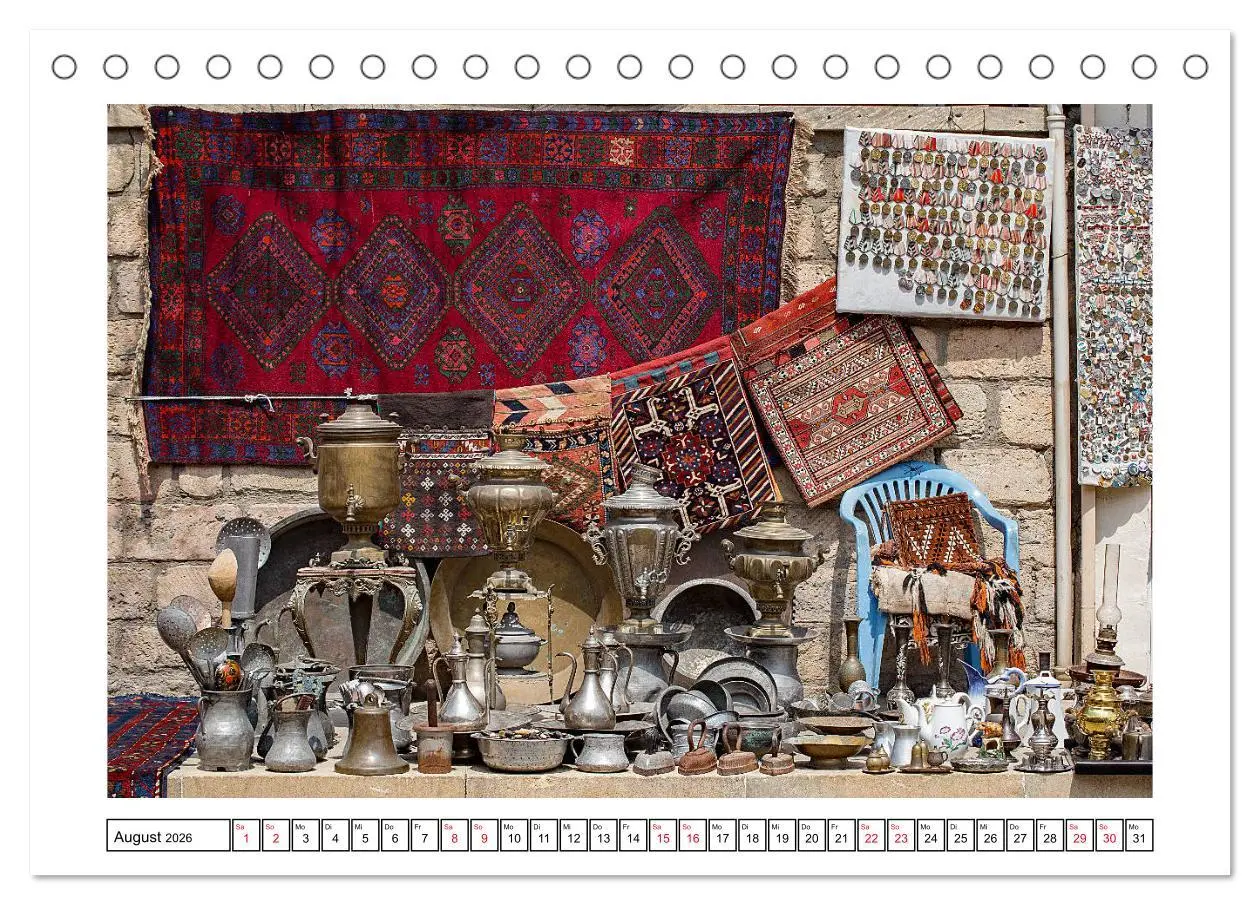 Bild: 9783457758861 | Baku - Erdöl, Sozialismus und Welterbe (Tischkalender 2026 DIN A5...