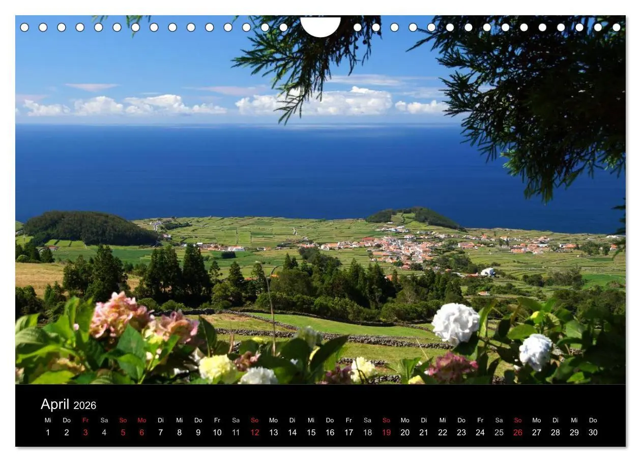 Bild: 9783516088861 | Azoren - Ein Naturerlebnis (Wandkalender 2026 DIN A4 quer),...