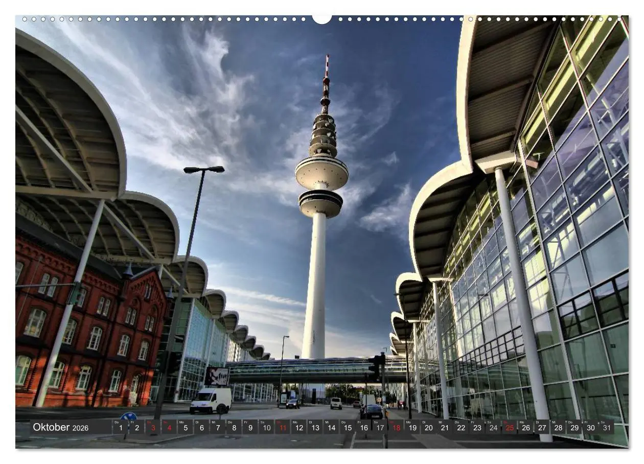 Bild: 9783516228861 | Stadt Hamburg (Wandkalender 2026 DIN A2 quer), CALVENDO Monatskalender