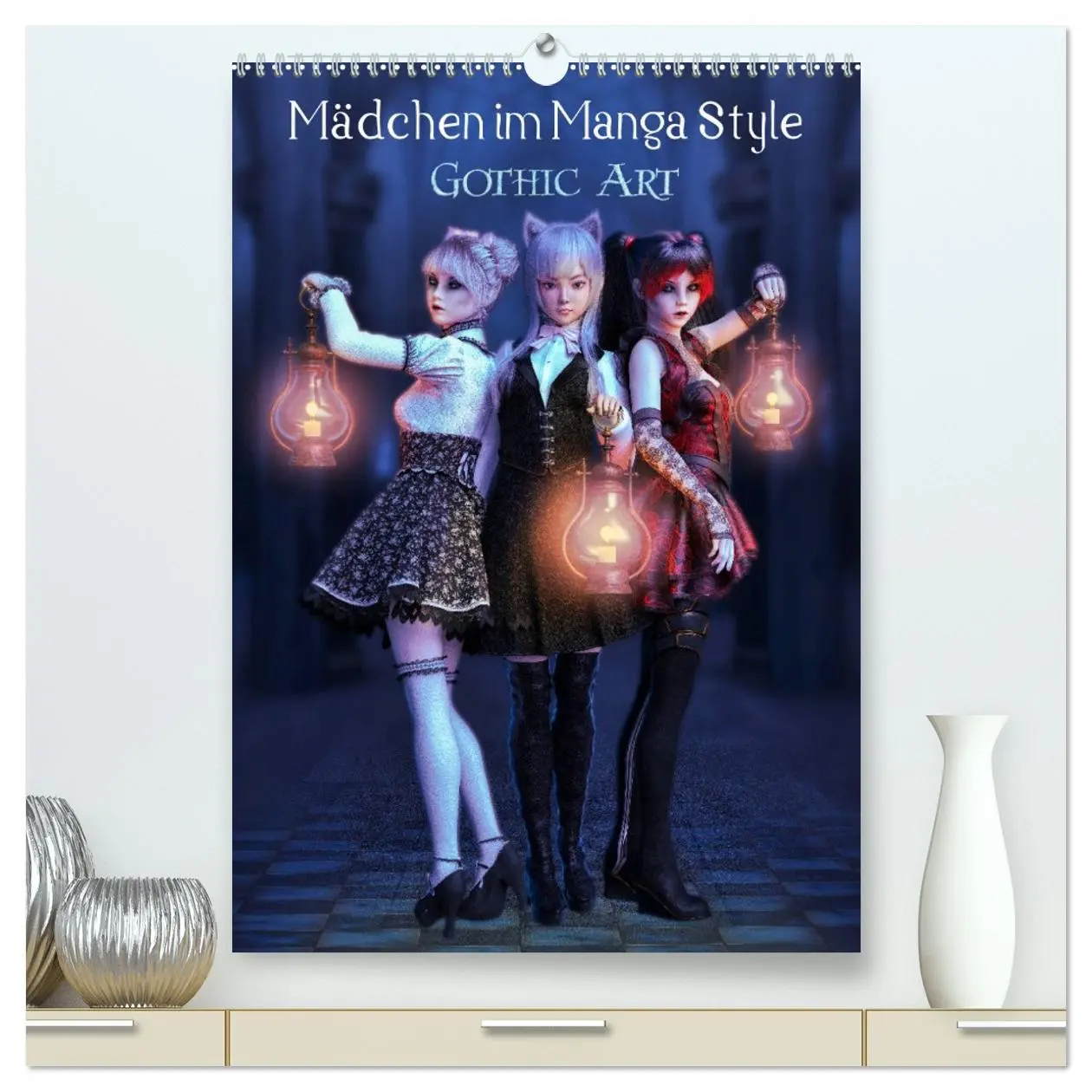 Cover: 9783516398861 | Mädchen im Manga Style (Gothic Art) (hochwertiger Premium...