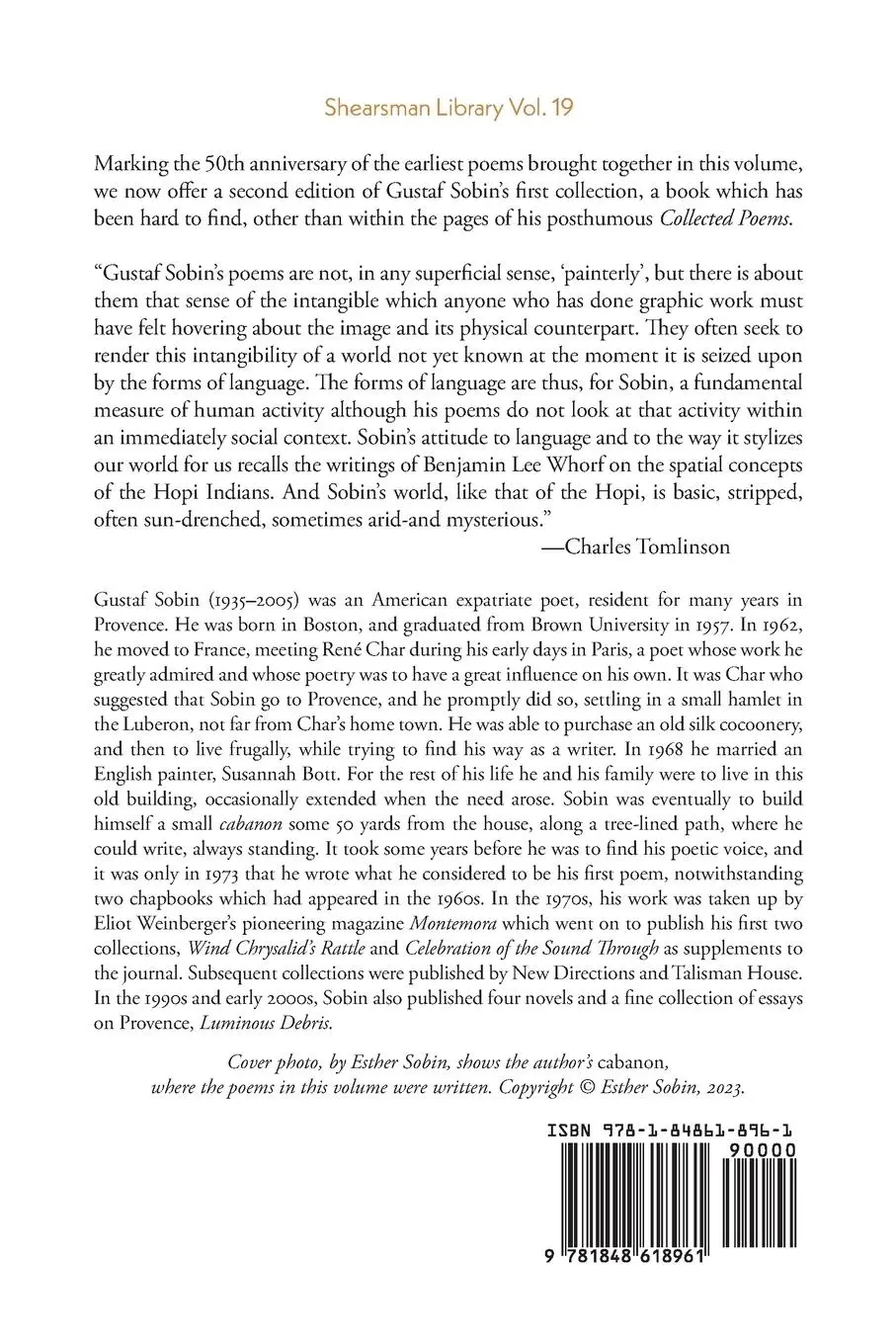 Rückseite: 9781848618961 | Wind Chrysalid's Rattle | Gustaf Sobin | Taschenbuch | Englisch | 2023