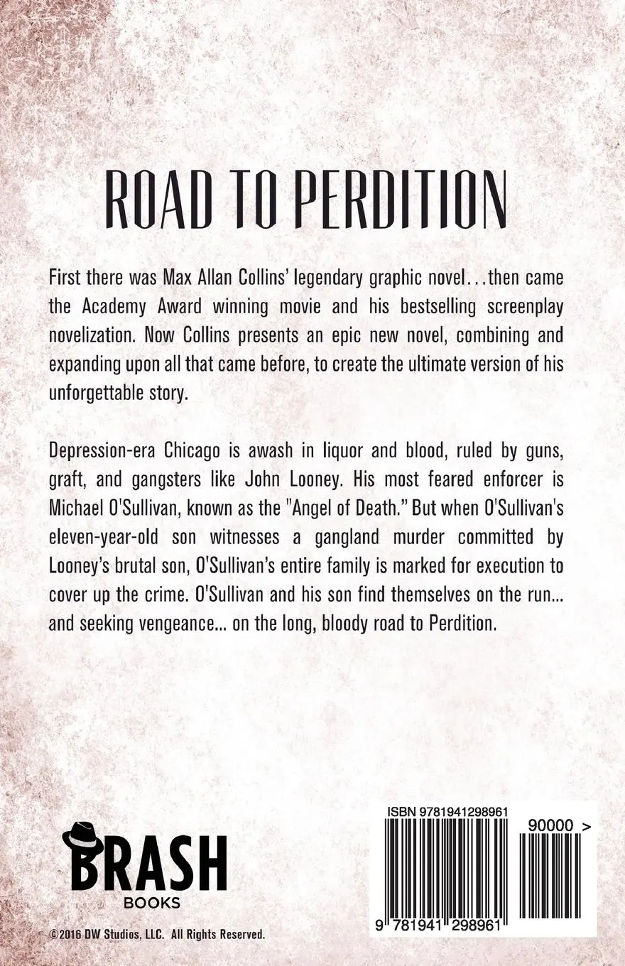 Rückseite: 9781941298961 | Road to Perdition | The New, Expanded Novel | Max Allan Collins | Buch