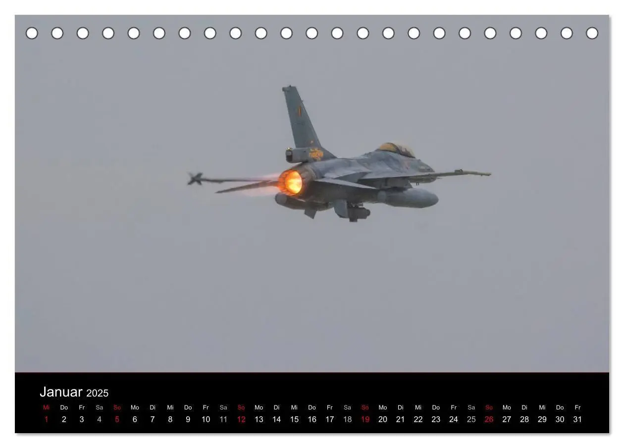 Bild: 9783435728961 | F-16 Fliegende Legende (Tischkalender 2025 DIN A5 quer), CALVENDO...