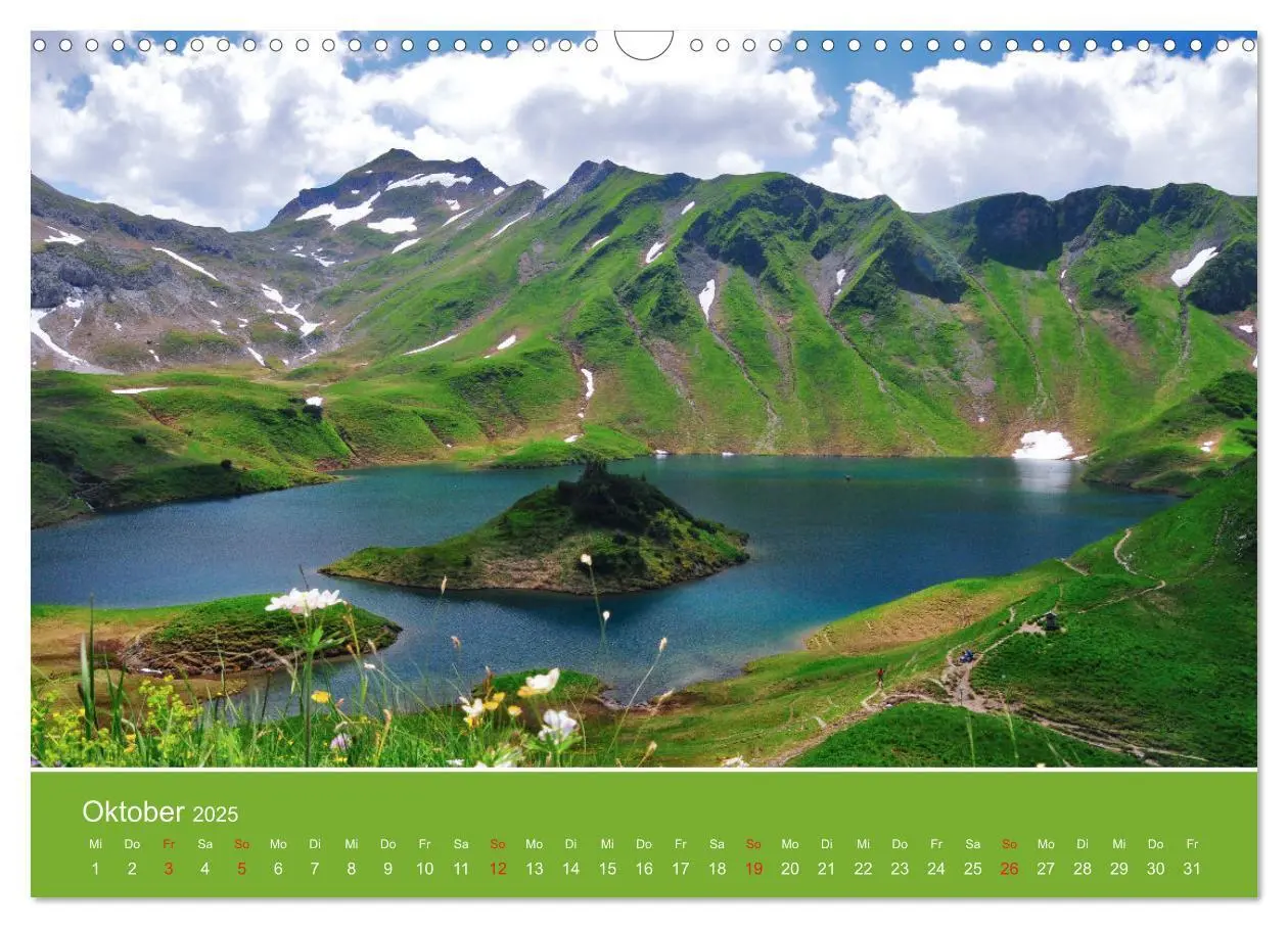 Bild: 9783457128961 | Wo das Allgäu am schönsten ist (Wandkalender 2025 DIN A3 quer),...