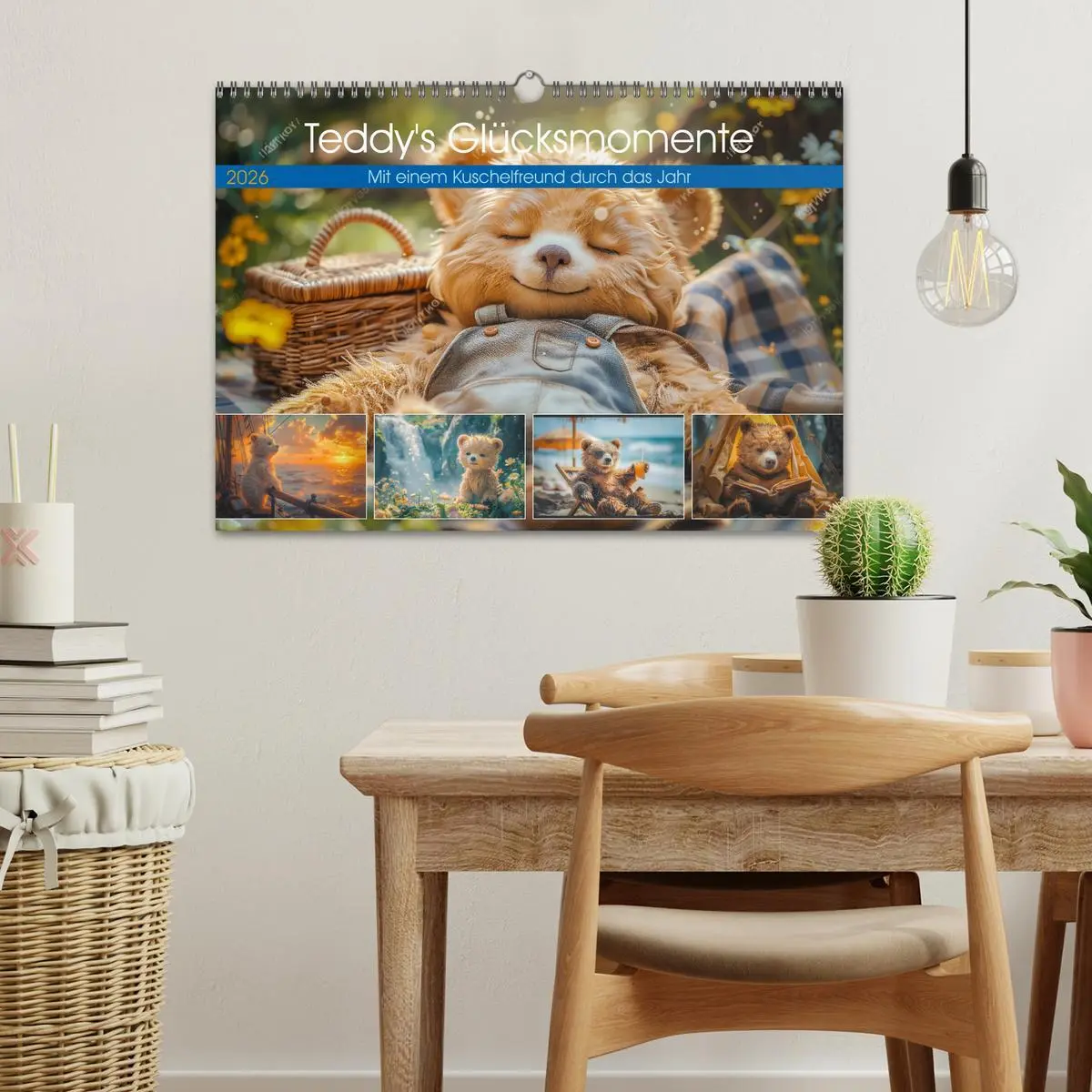 Bild: 9783457368961 | Abenteuer eines Taddybären (Wandkalender 2026 DIN A3 quer),...