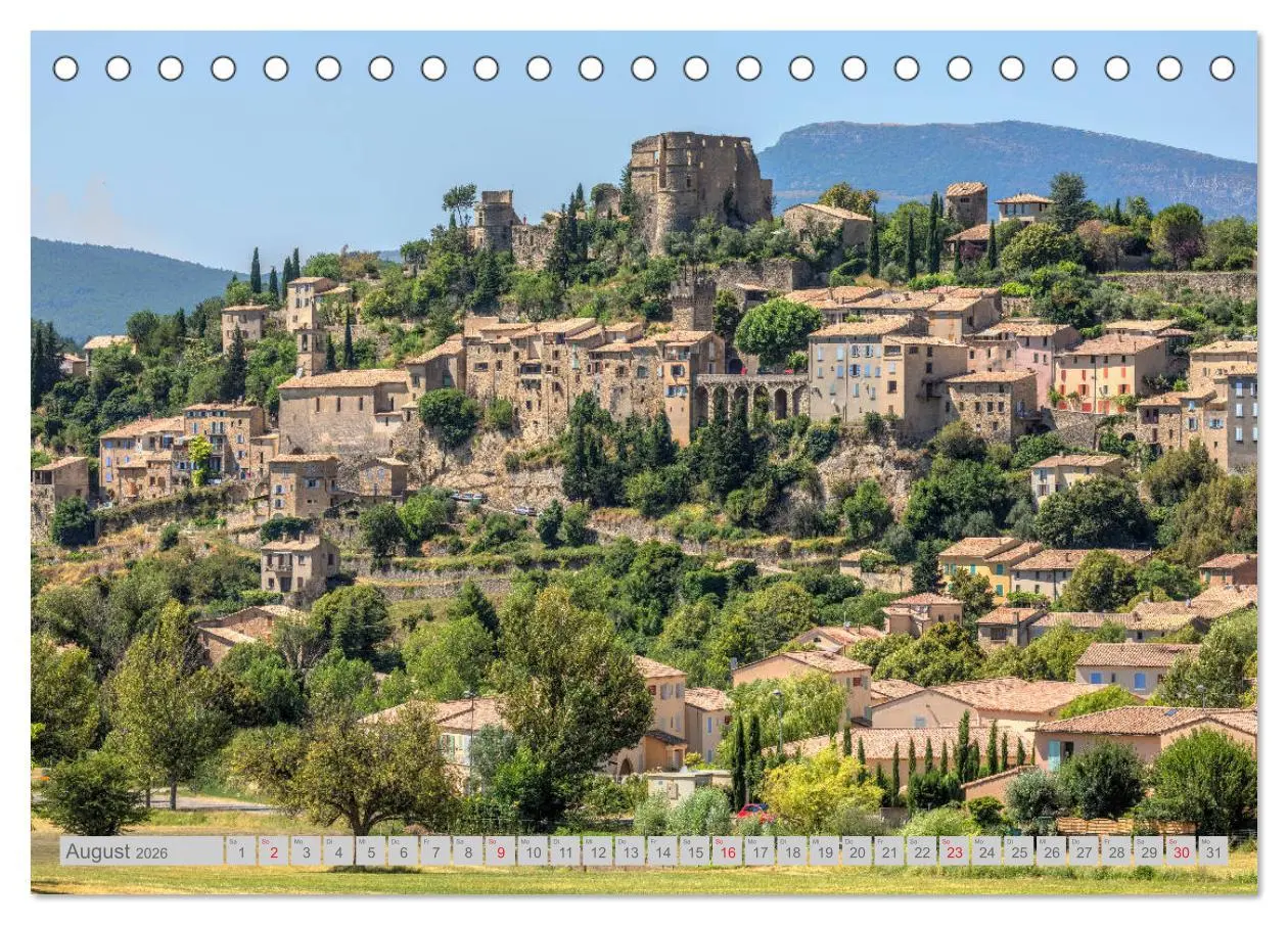 Bild: 9783457818961 | Provence, der sinnliche Süden Frankreichs (Tischkalender 2026 DIN...